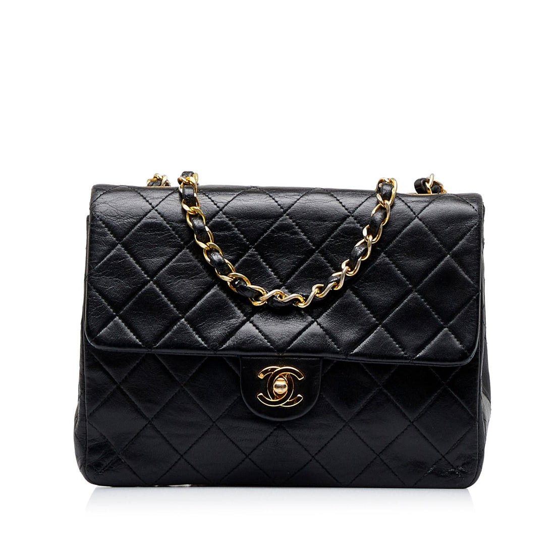 Chanel Medium Classic Lambskin Single Flap Bag (SHG-puFpTM) - Handbags