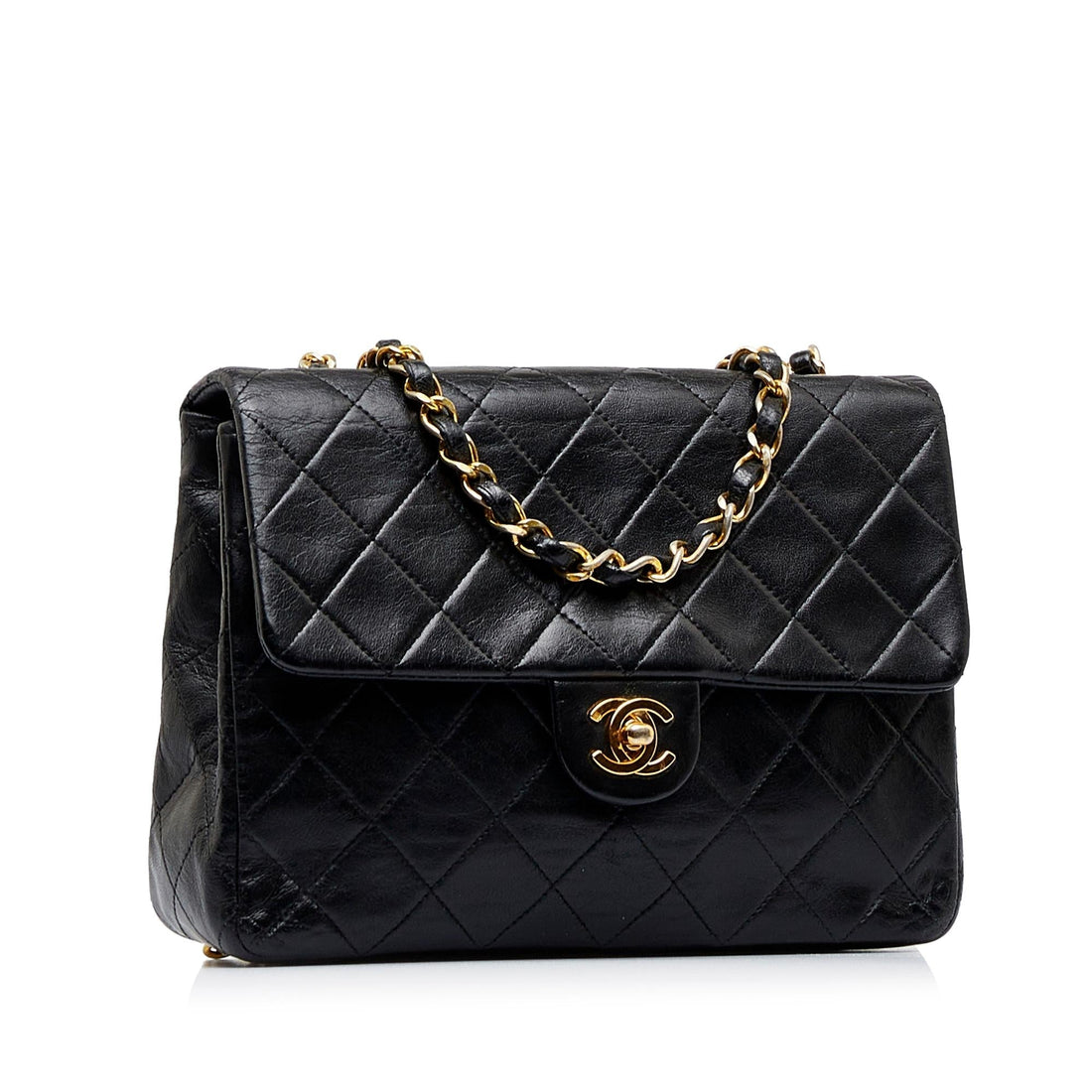 Chanel Medium Classic Lambskin Single Flap Bag (SHG-puFpTM) - Handbags