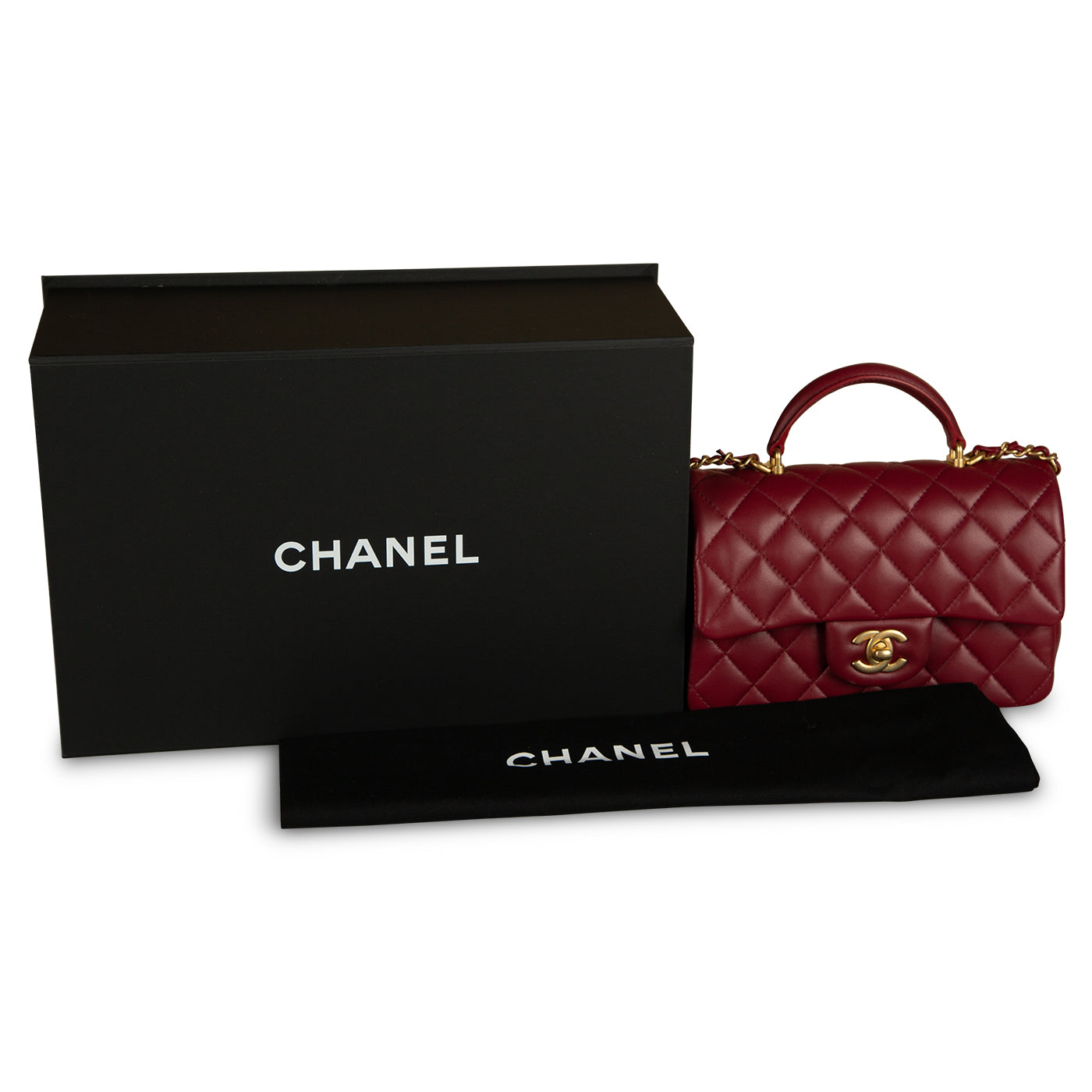 Classic Flap Bag - Mini Rectangular Top Handle - Shoulder Bags - 8
