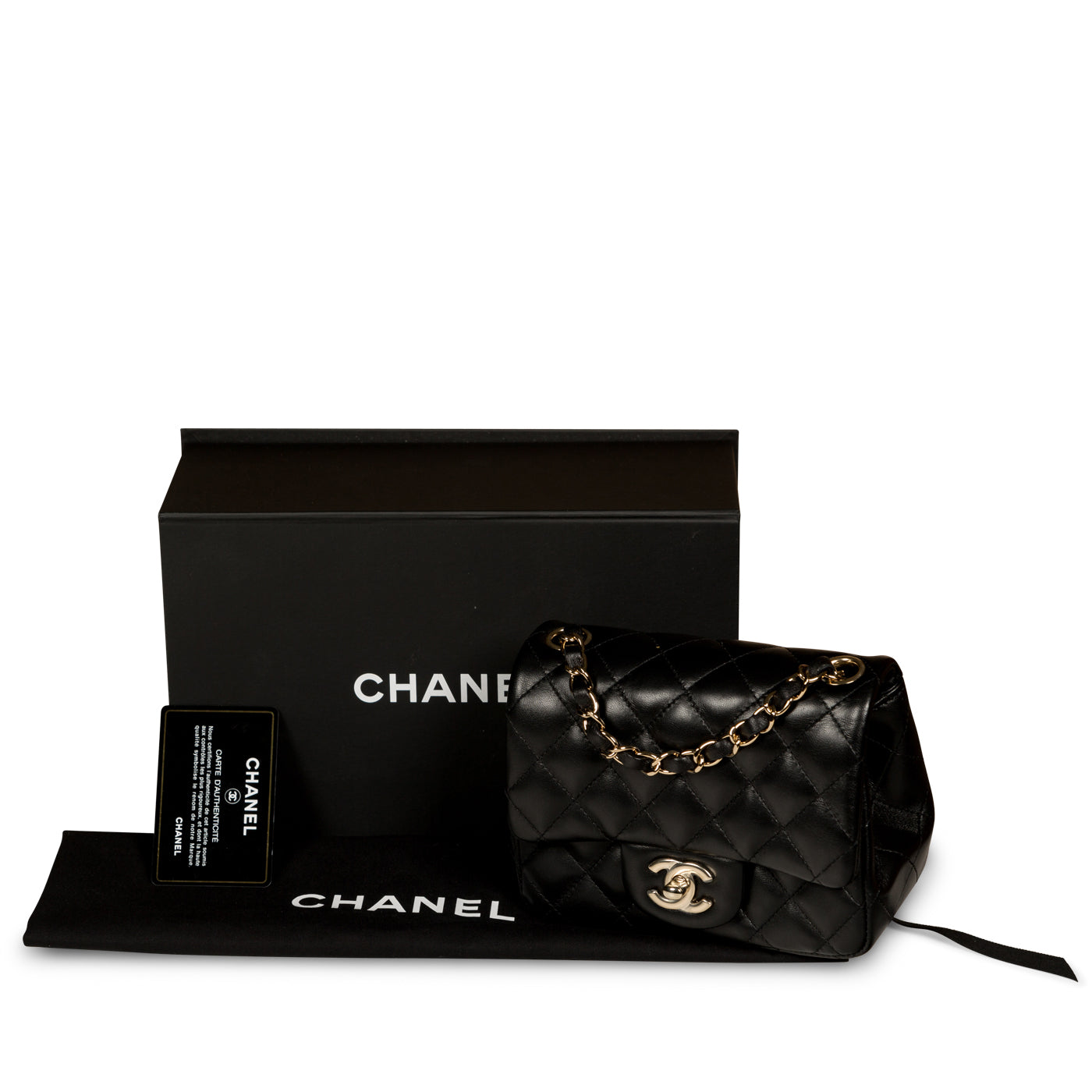Classic Flap Bag - Mini Square - Shoulder Bags - 6