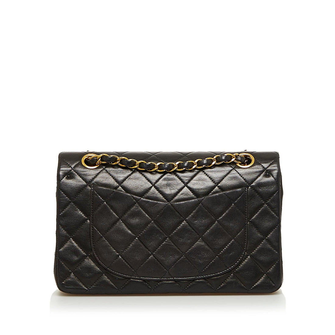Chanel Small Classic Lambskin Double Flap (SHG-4CPVGg) - Handbags