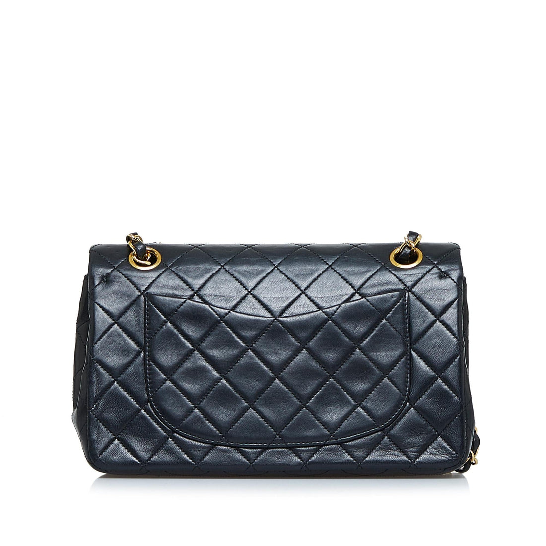 Chanel Small Classic Lambskin Double Flap (SHG-e5db2Q) - Handbags