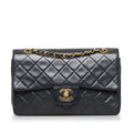 Chanel Small Classic Lambskin Double Flap (SHG-G3tm7i) - Handbags
