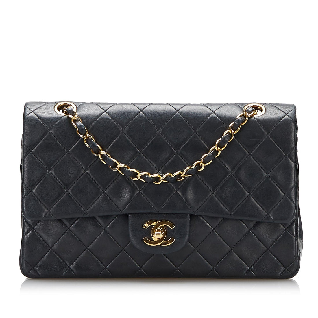 Chanel Small Classic Lambskin Single Flap (SHG-XnXqkP) - Handbags