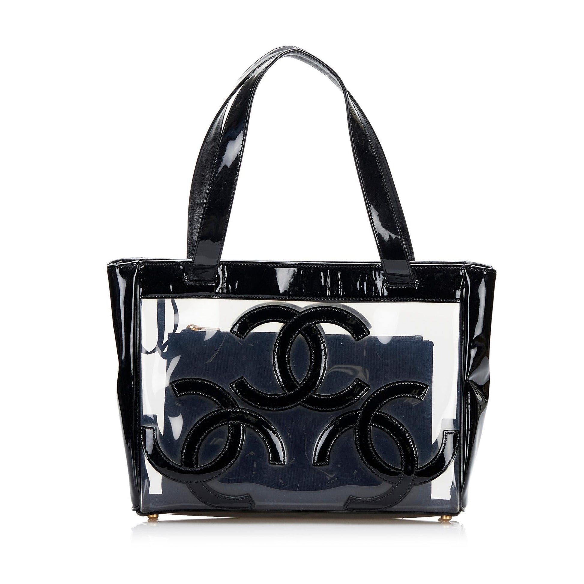 Chanel Triple CC Tote (SHG-JrbNBu) - Handbags