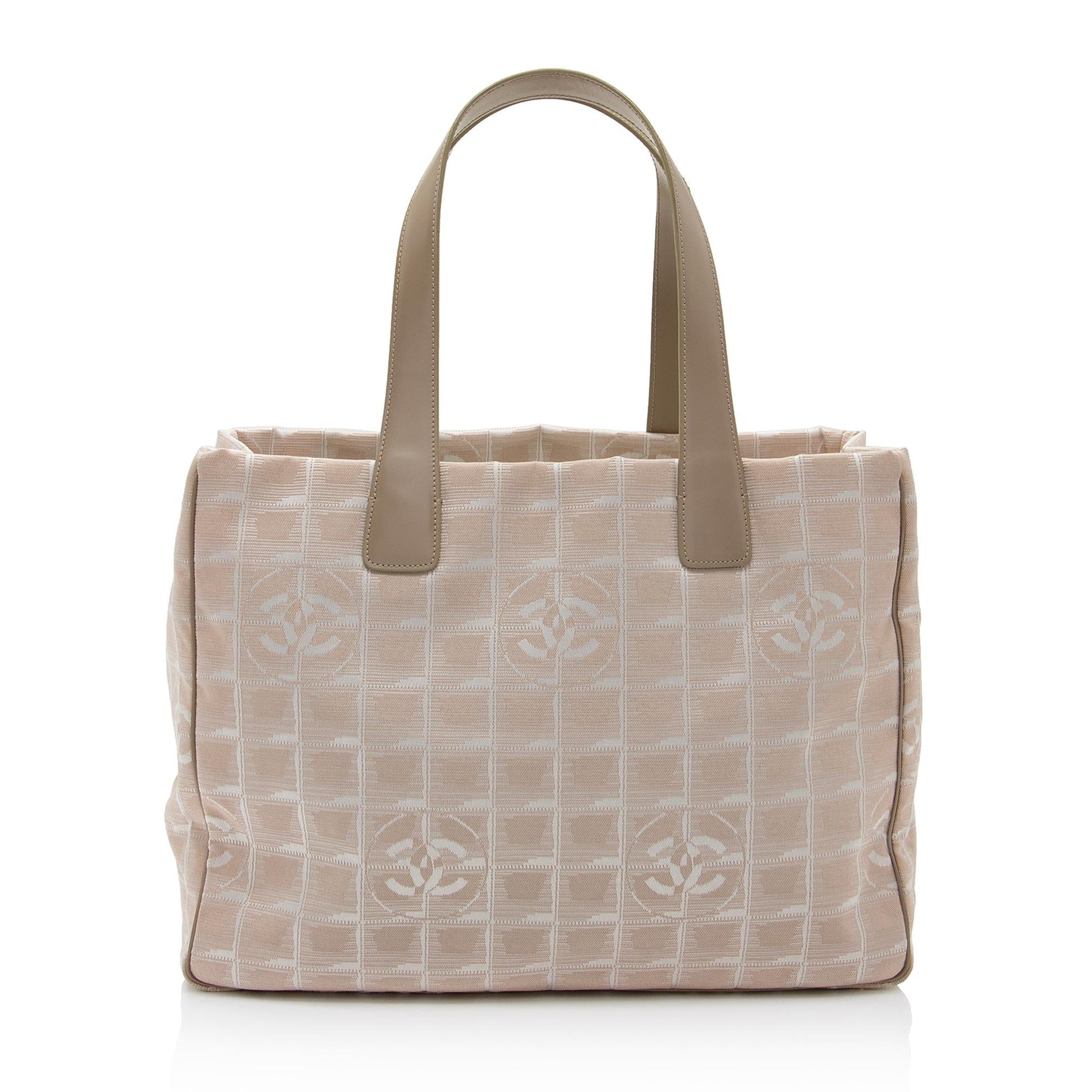 Chanel Vintage Nylon Travel Ligne Large Tote (SHF-ldfHFC) - Handbags - 2