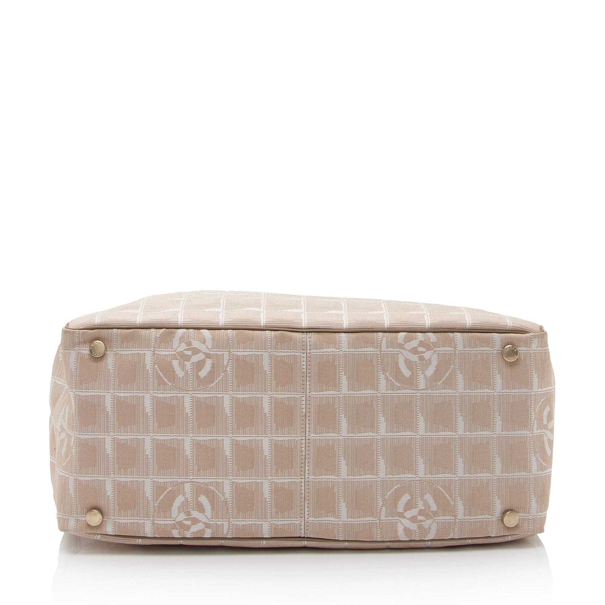 Chanel Vintage Nylon Travel Ligne Large Tote (SHF-ldfHFC) - Handbags - 3