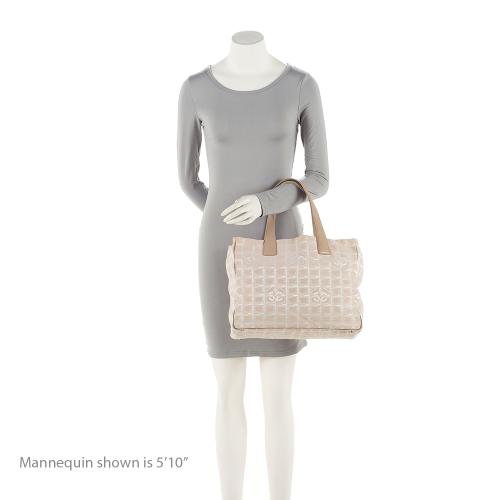 Chanel Vintage Nylon Travel Ligne Large Tote (SHF-ldfHFC) - Handbags - 4