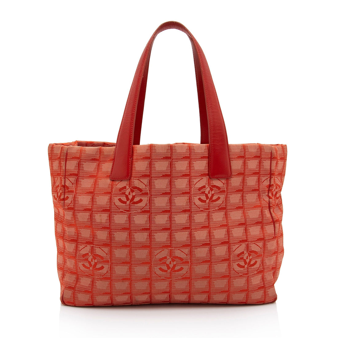 Chanel Vintage Nylon Travel Ligne Large Tote (SHF-sx8m6y) - Handbags