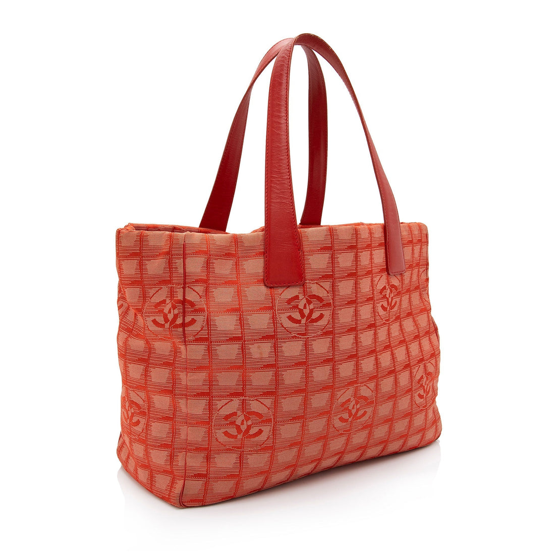 Chanel Vintage Nylon Travel Ligne Large Tote (SHF-sx8m6y) - Handbags