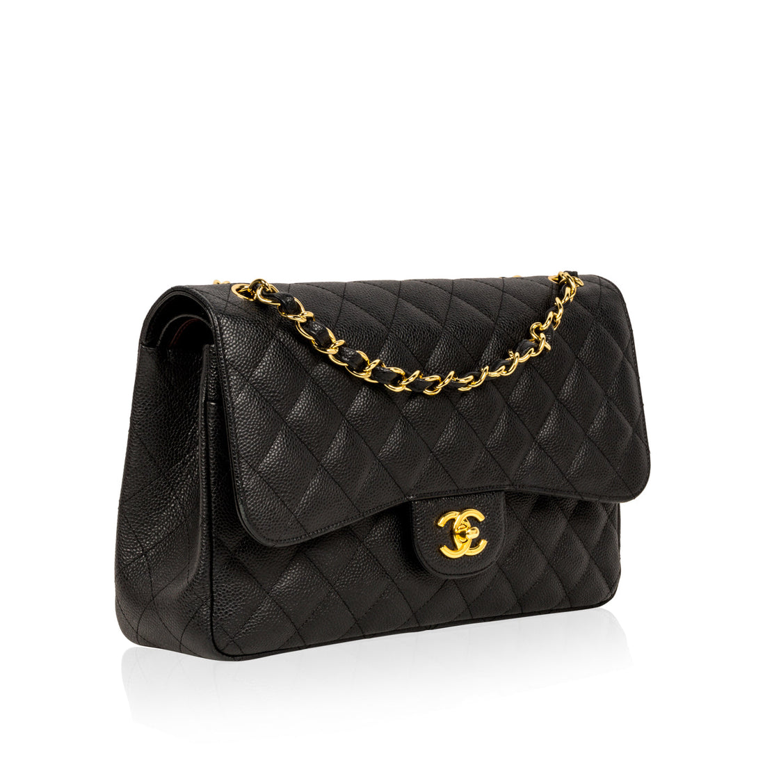 Classic Flap Bag - Jumbo - Caviar - Shoulder Bags