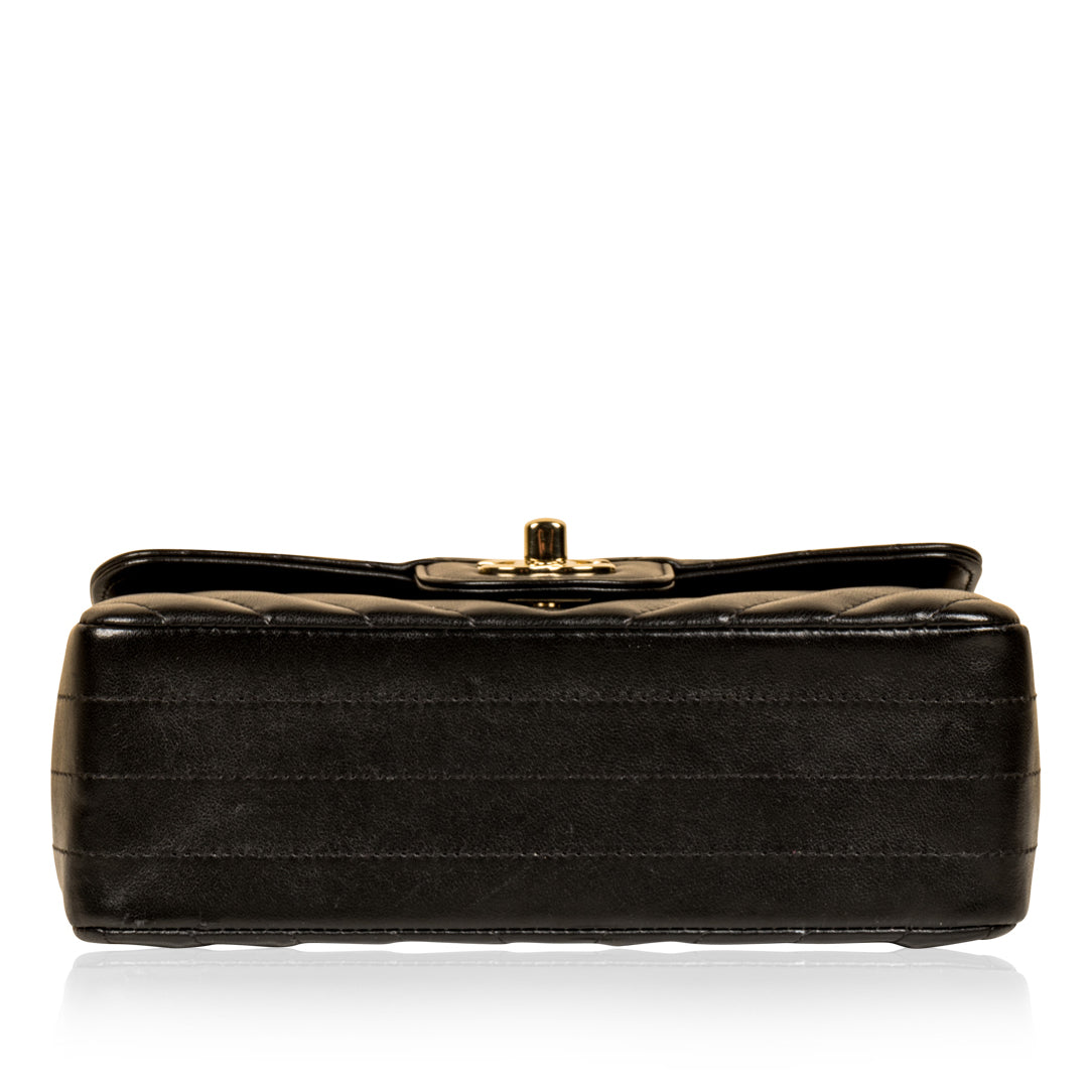 Classic Flap Bag - Mini Rectangular - Shoulder Bags - 3
