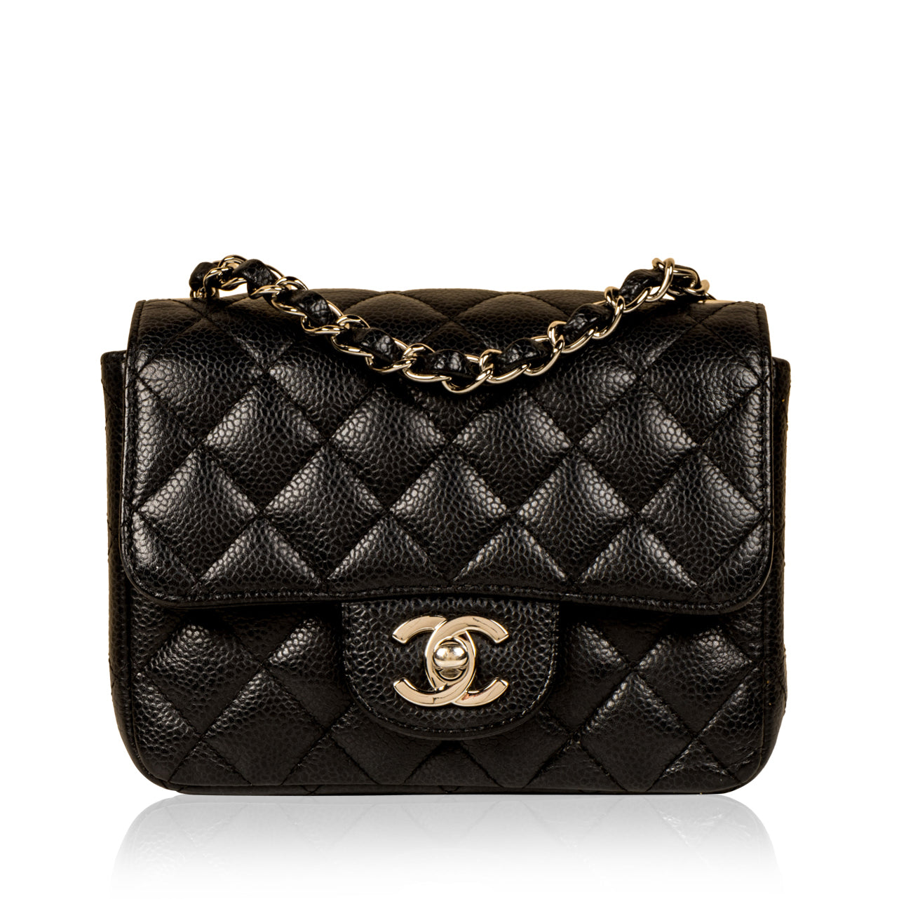 Classic Flap Bag - Mini Square - Shoulder Bags - 8