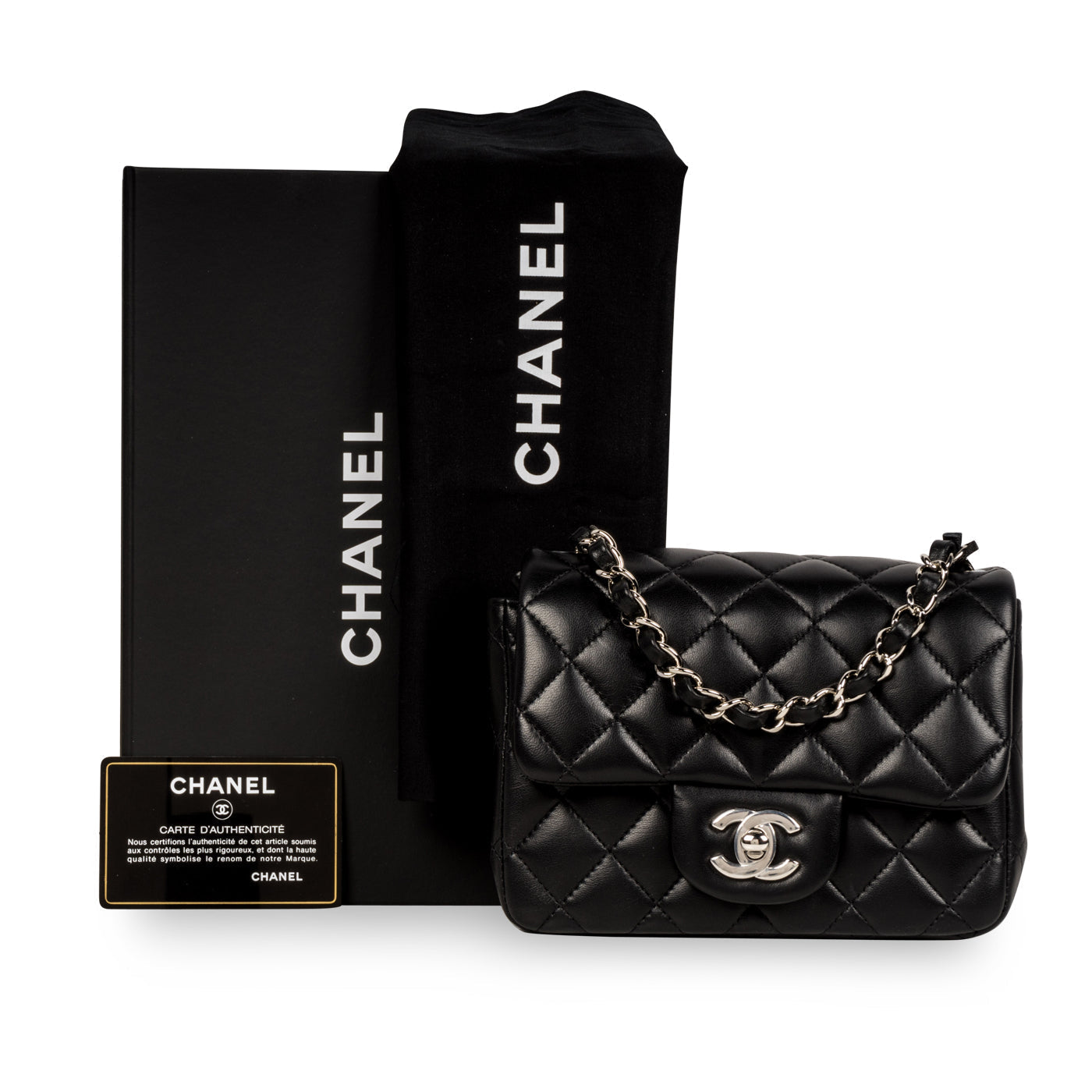 Classic Flap Bag - Mini Square - Shoulder Bags - 8