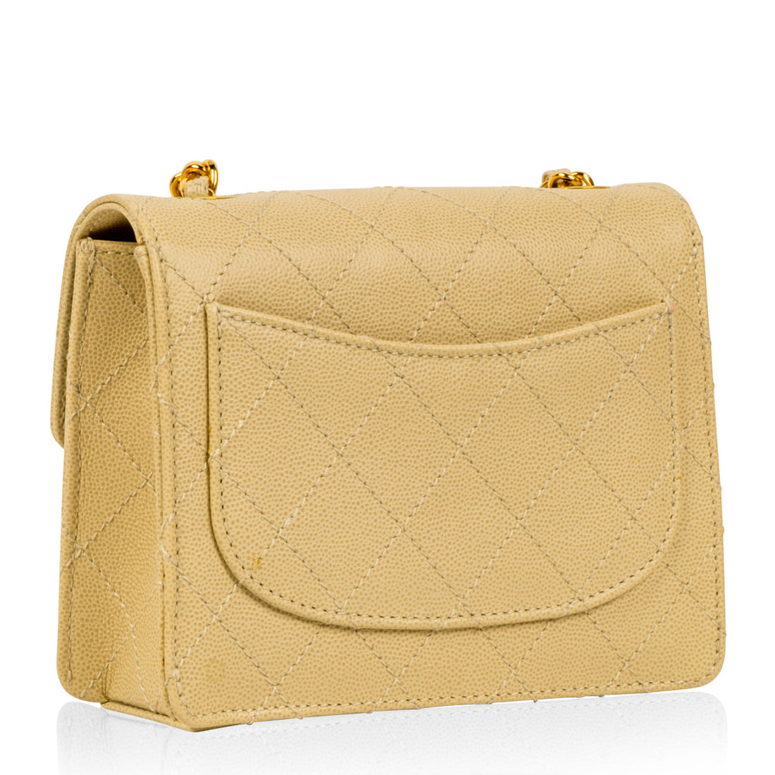 Classic Flap Bag - Mini Square Shoulder Bag - Vintage - Shoulder Bags