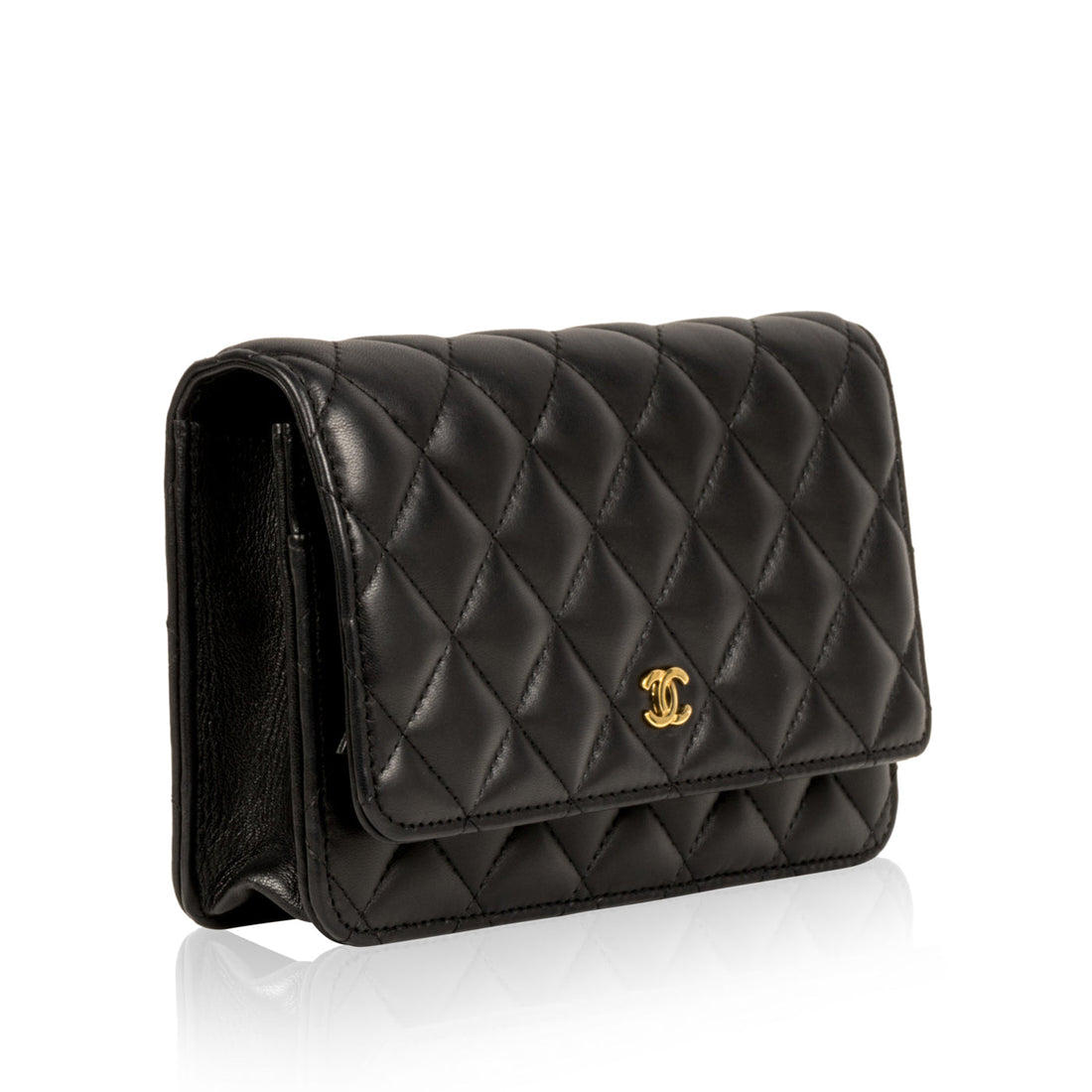 Classic Wallet on Chain - Lambskin - Shoulder Bags