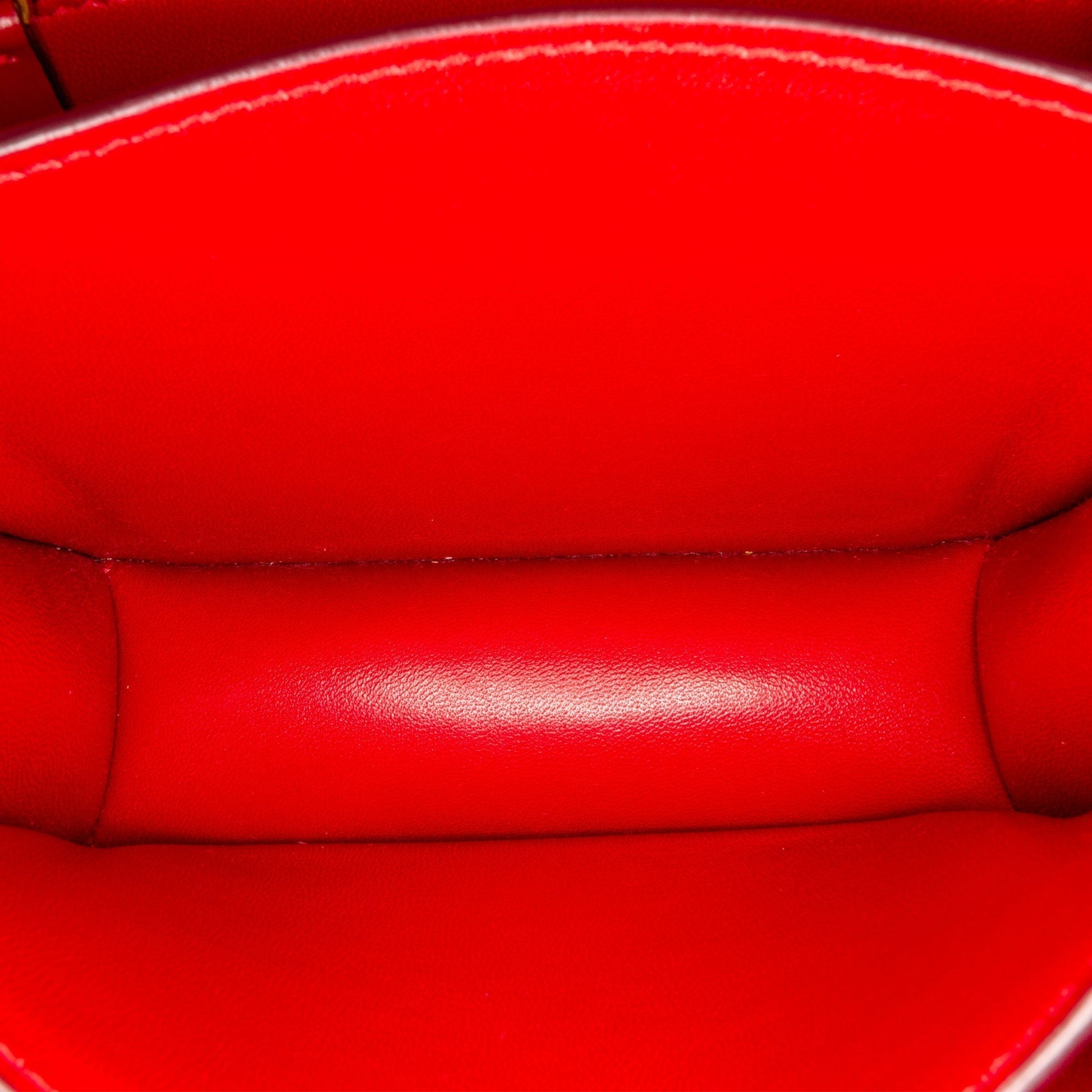 Celine Classic Box Small Red Calfskin - Schultertaschen - 8