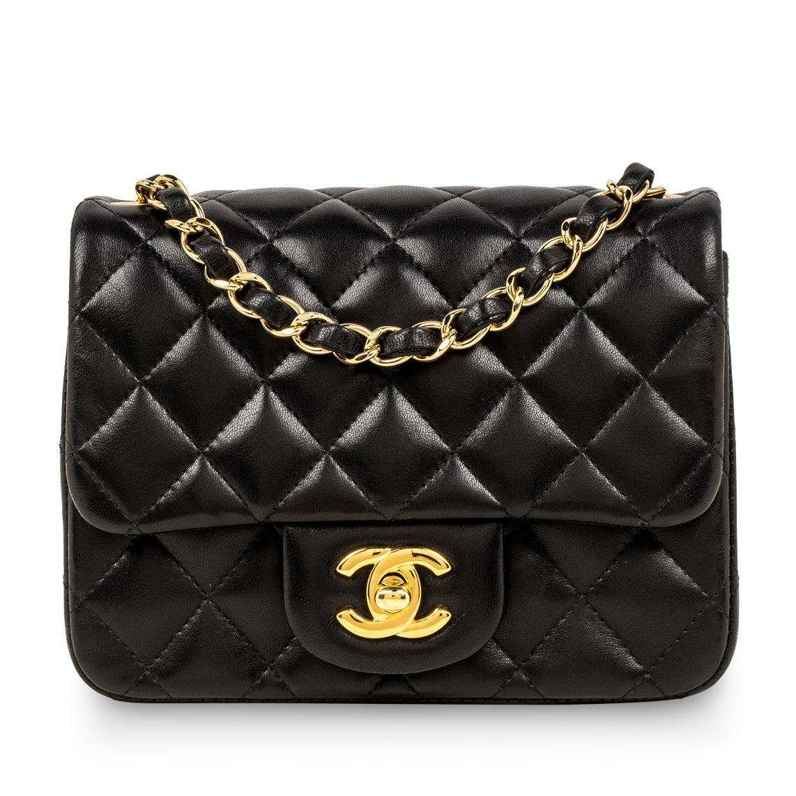 Classic Flap Bag - Mini Square - Shoulder Bags - 8