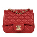 Classic Flap Bag - Mini Square - Shoulder Bags - 9