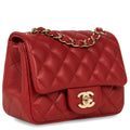 Classic Flap Bag - Mini Square - Shoulder Bags
