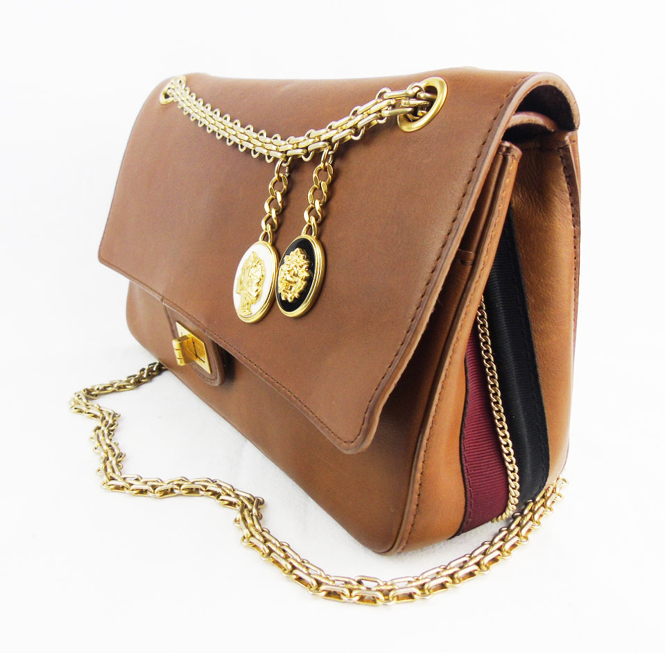 CHANEL Classic Reissue Tan Medallion Messenger 2016 Collection - Bag