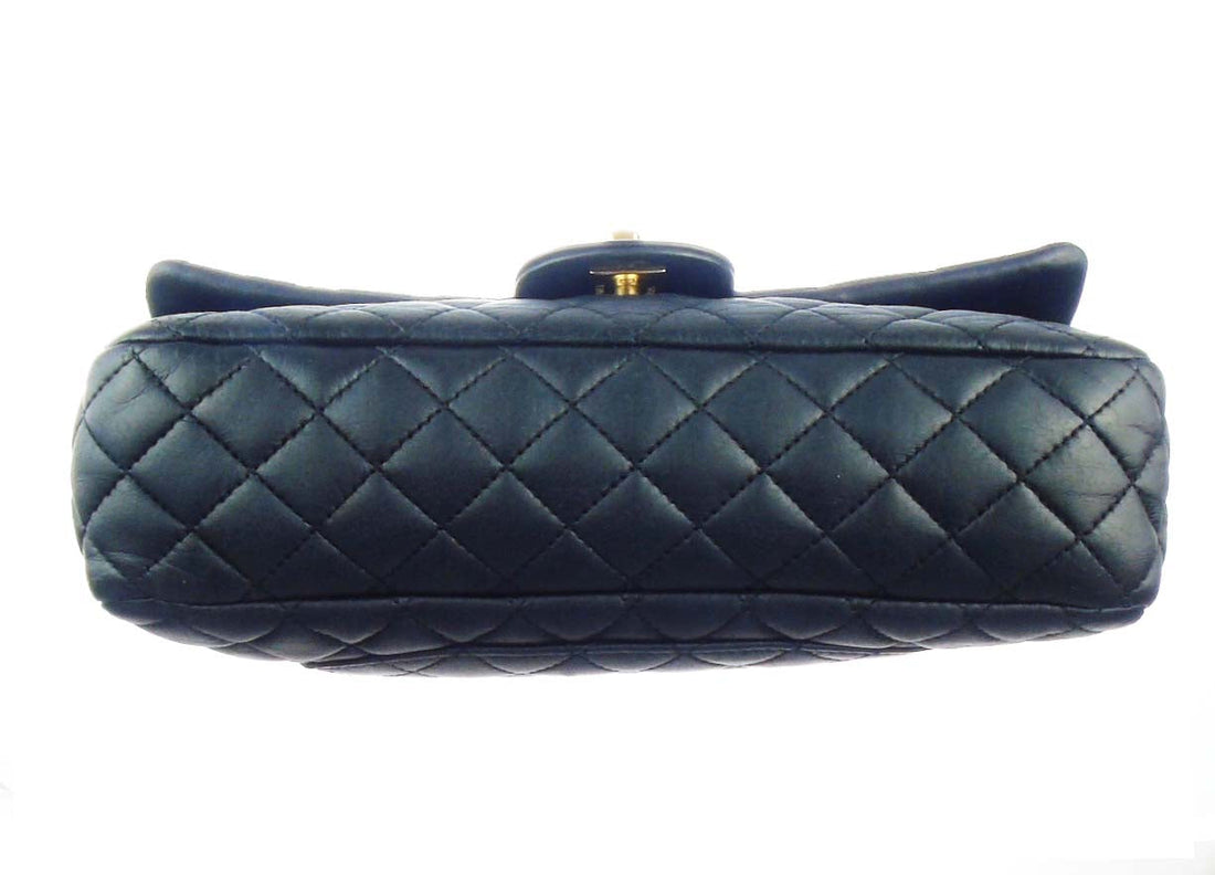 CHANEL classic black flap bag 'valentine charms' - Bag