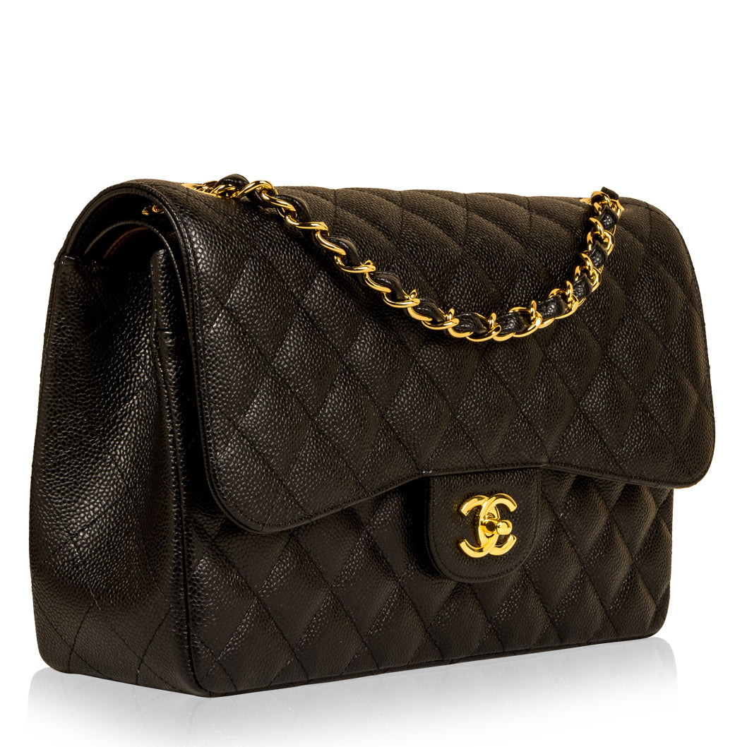 Classic Flap Bag - Jumbo - Caviar - Shoulder Bags
