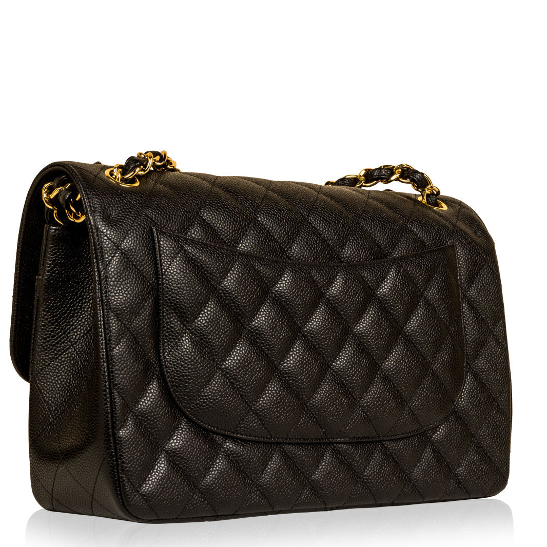 Classic Flap Bag - Jumbo - Caviar - Shoulder Bags