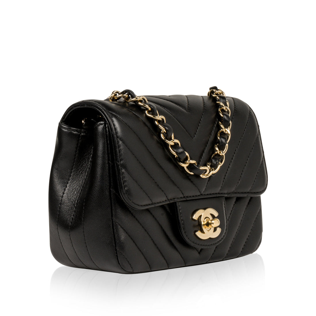 Mini Square Classic Flap Bag - Shoulder Bags