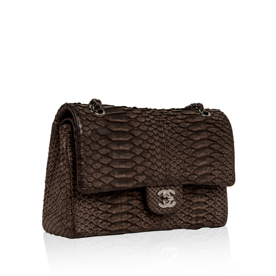 Classic Flap Bag - Python - Shoulder Bags