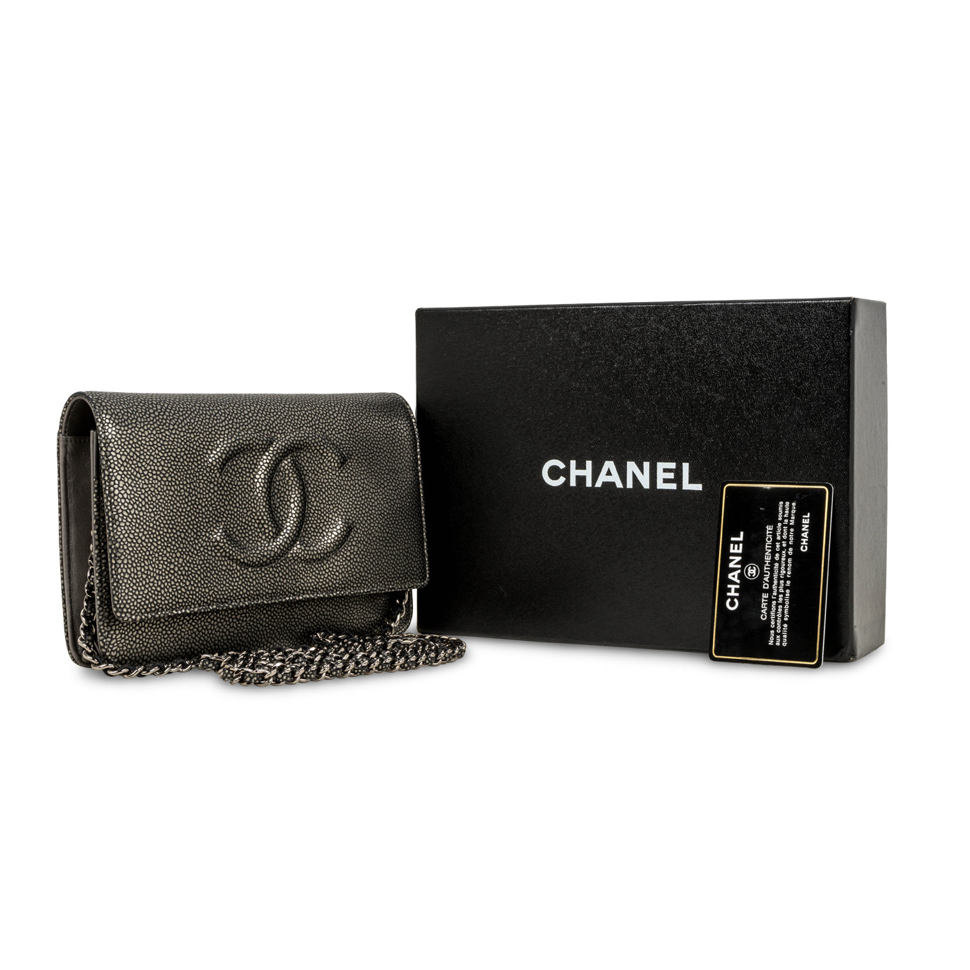 Classic CC Wallet on Chain - Shoulder Bags - 7