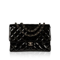 Classic Flap Bag - Jumbo - Single Flap - Shoulder Bags - 5