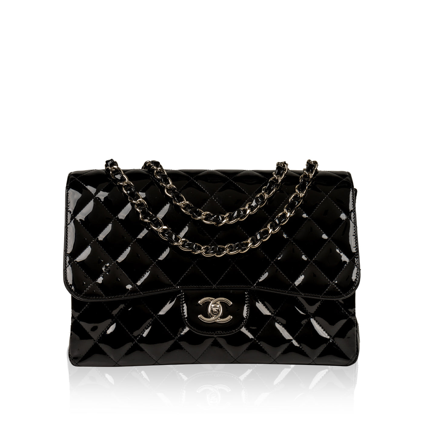 Classic Flap Bag - Jumbo - Single Flap - Shoulder Bags - 5