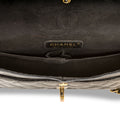 Classic Flap Bag - Medium - Patent Black Glitter - Shoulder Bags - 7