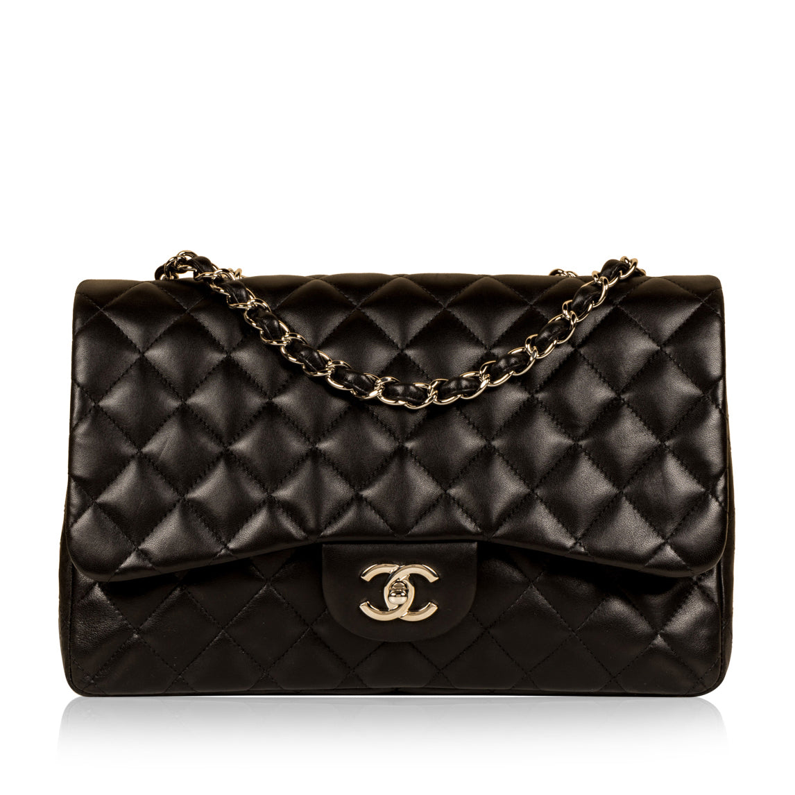 Classic Flap Bag - Jumbo - Single Flap - Shoulder Bags - 9