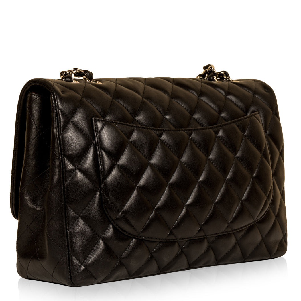 Classic Flap Bag - Jumbo - Single Flap - Shoulder Bags - 2