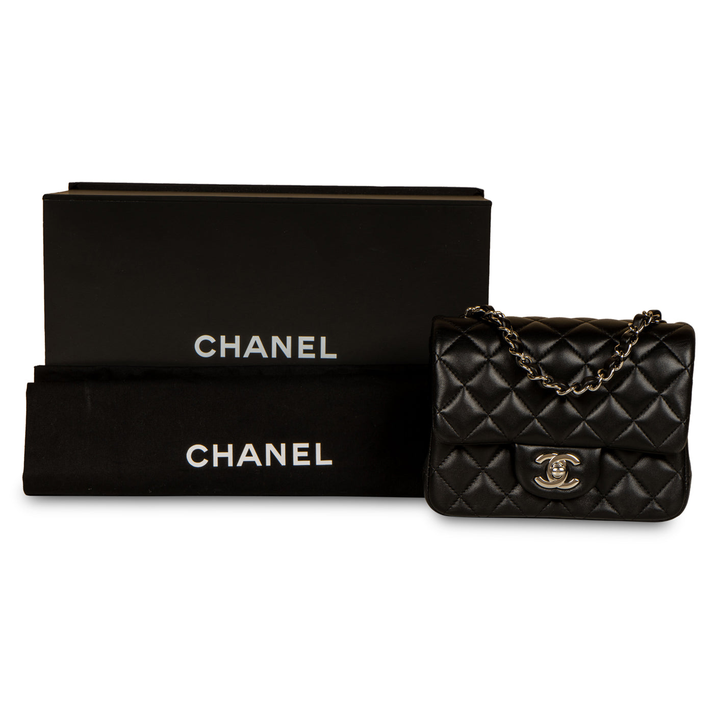 Classic Flap Bag - Mini Square - Shoulder Bags - 8