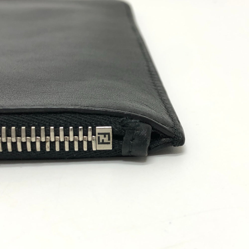 FENDI Clutch bag 7N0078  leather black LOVE mens Used - Handbags, Wallets & Cases - 4
