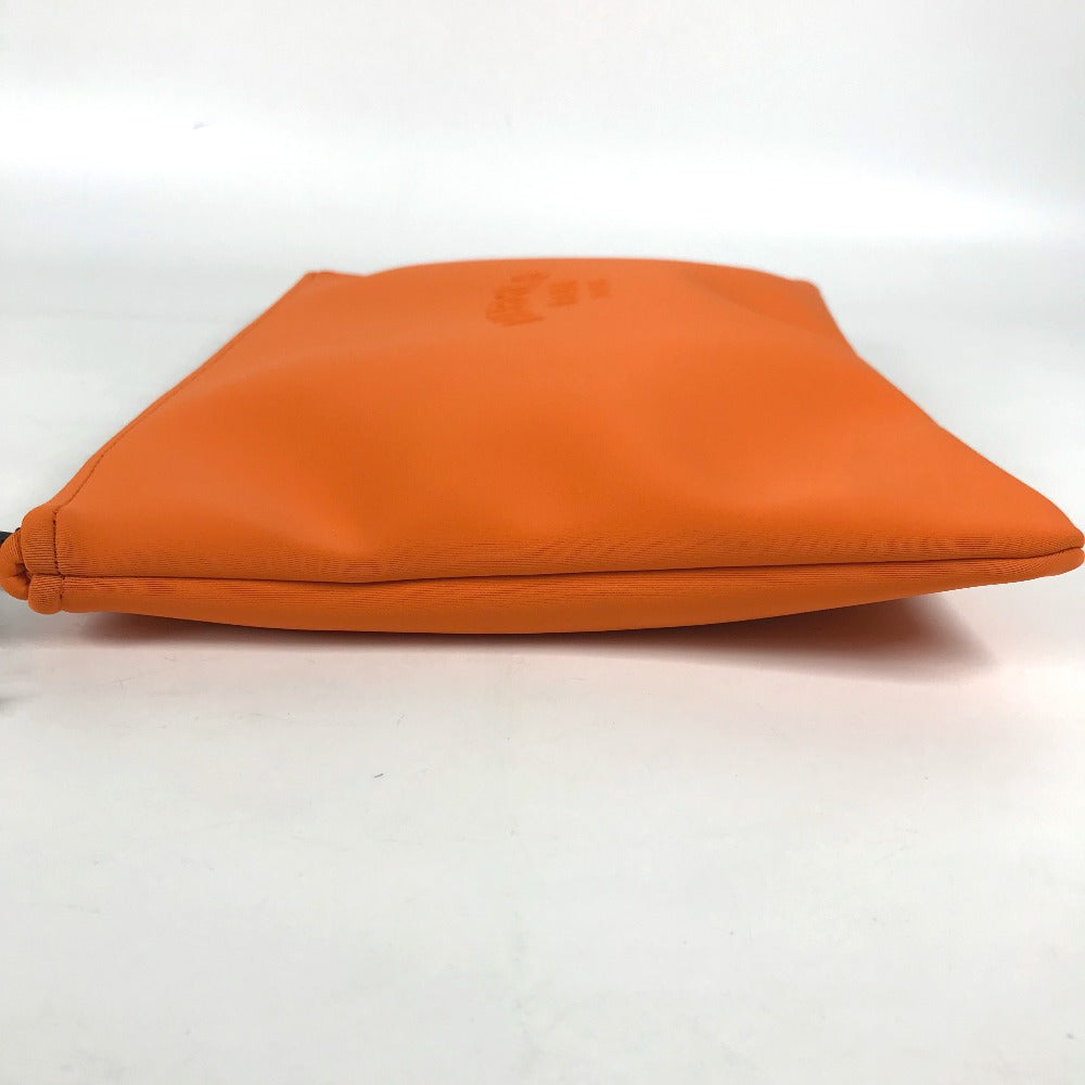 HERMES Clutch bag polyamide Orange accessory case Neovan GM Women Used - Bag - 2