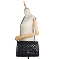 Classic Maxi Single Flap Lambskin Leather Bag - 13
