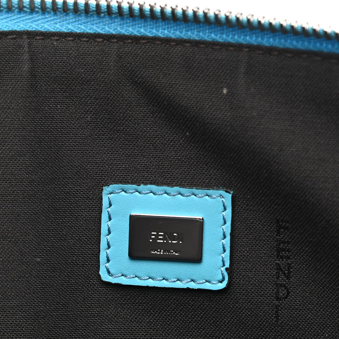 FENDI ROMA EMBOSSED LOGO LARGE POUCH CLUTCH BAG - Handbags, Wallets & Cases
