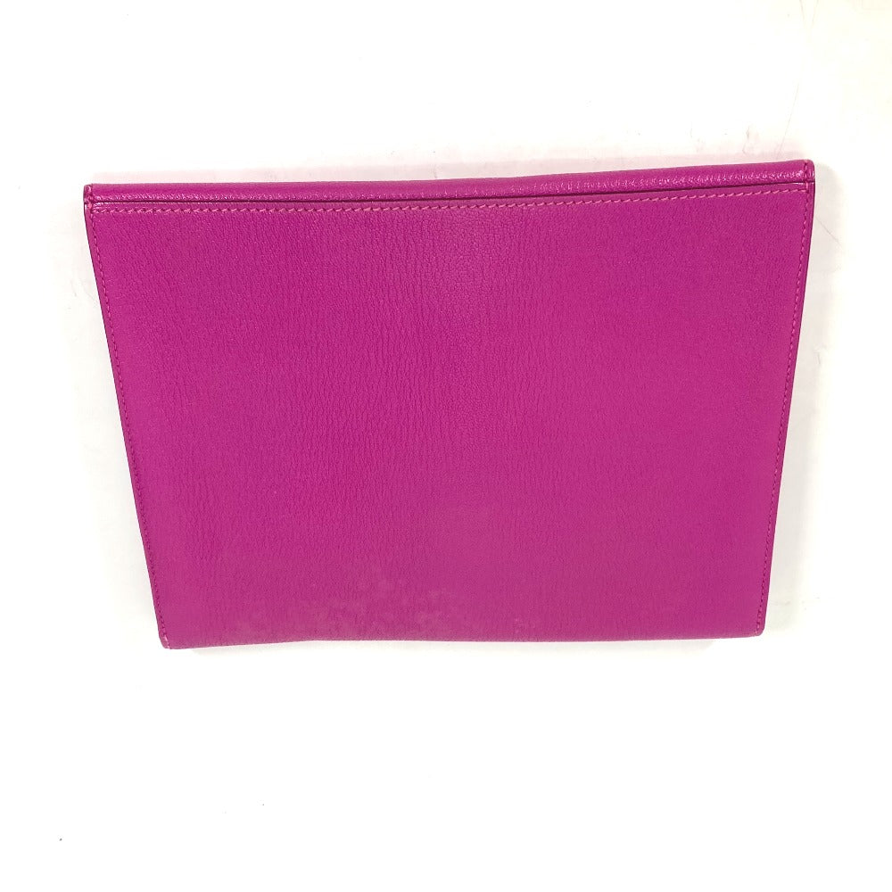 HERMES Clutch bag Shave pink flap cinematic Women Used - Bag