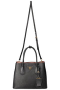 PRADA Medium Double Tote Bag Black - Handbag & Wallet Accessories - 3