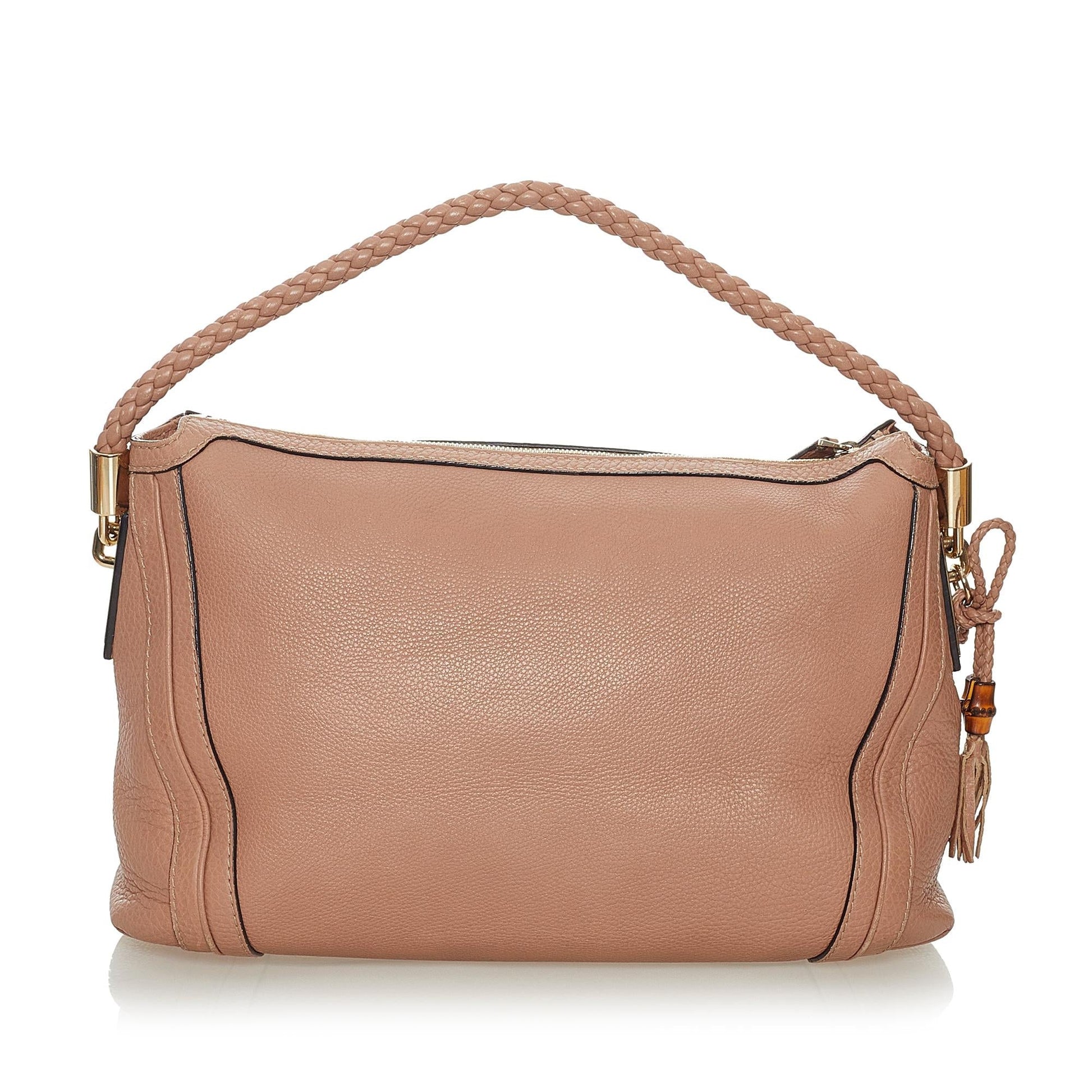 Gucci Bella Leather Tote Bag - Handbags - 3