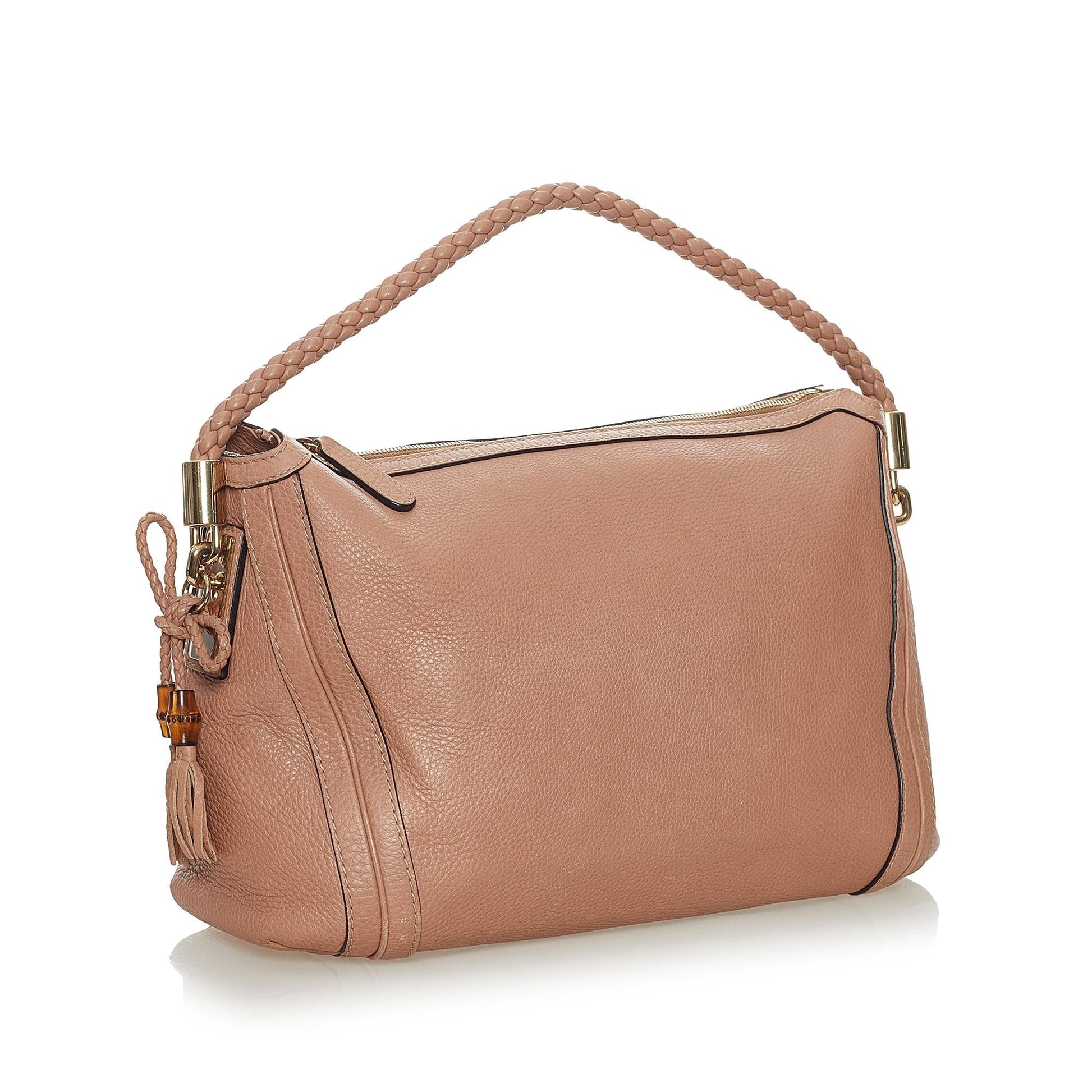 Gucci Bella Leather Tote Bag - Handbags - 2