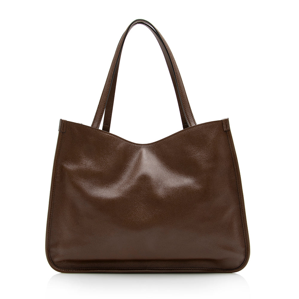 Gucci Calfskin 1955 Horsebit Tote - Handbags - 3