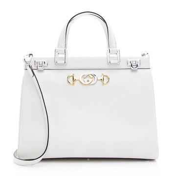 Gucci Calfskin Zumi Medium Tote - Handbags