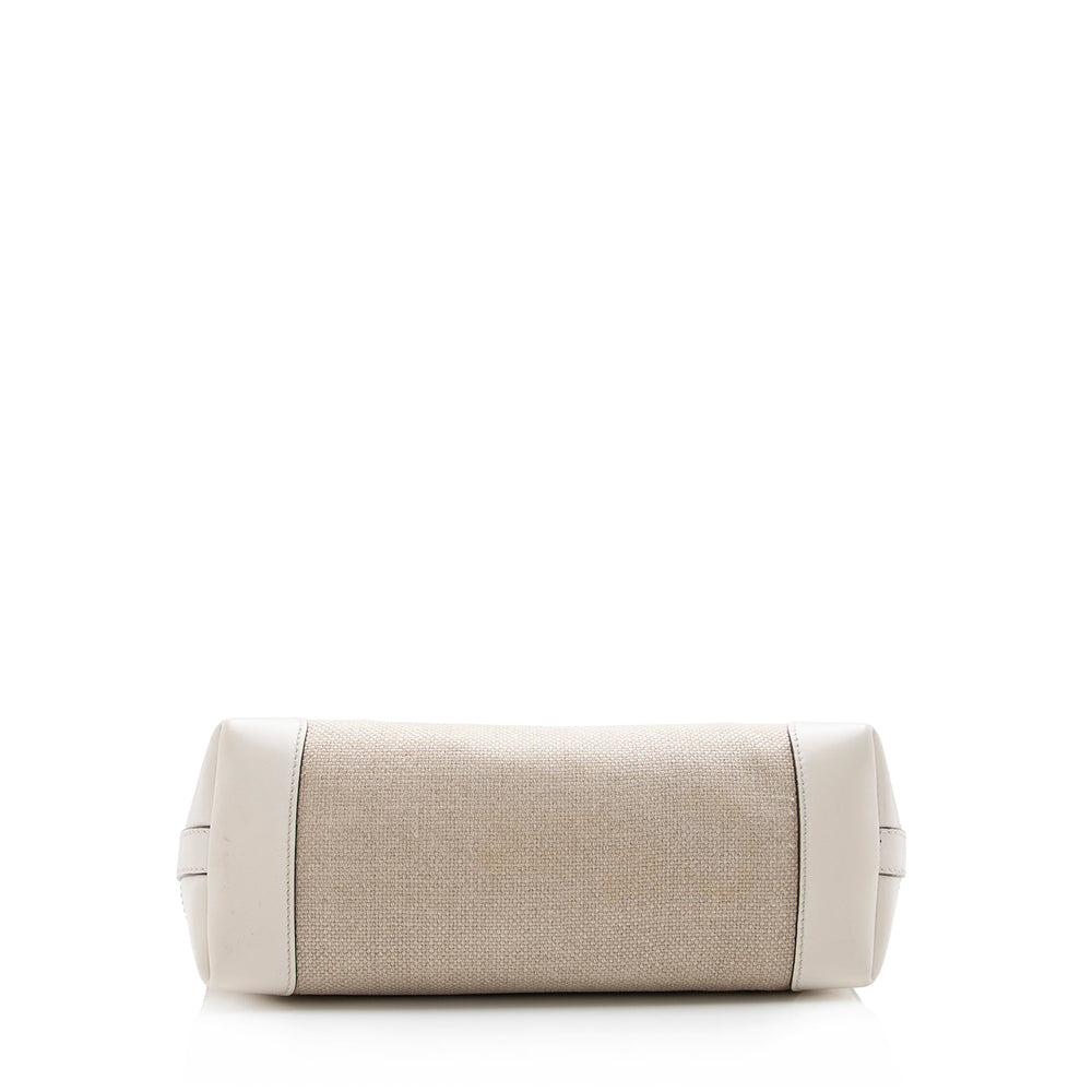 Gucci Canvas Craft Small Tote - Handbags - 4