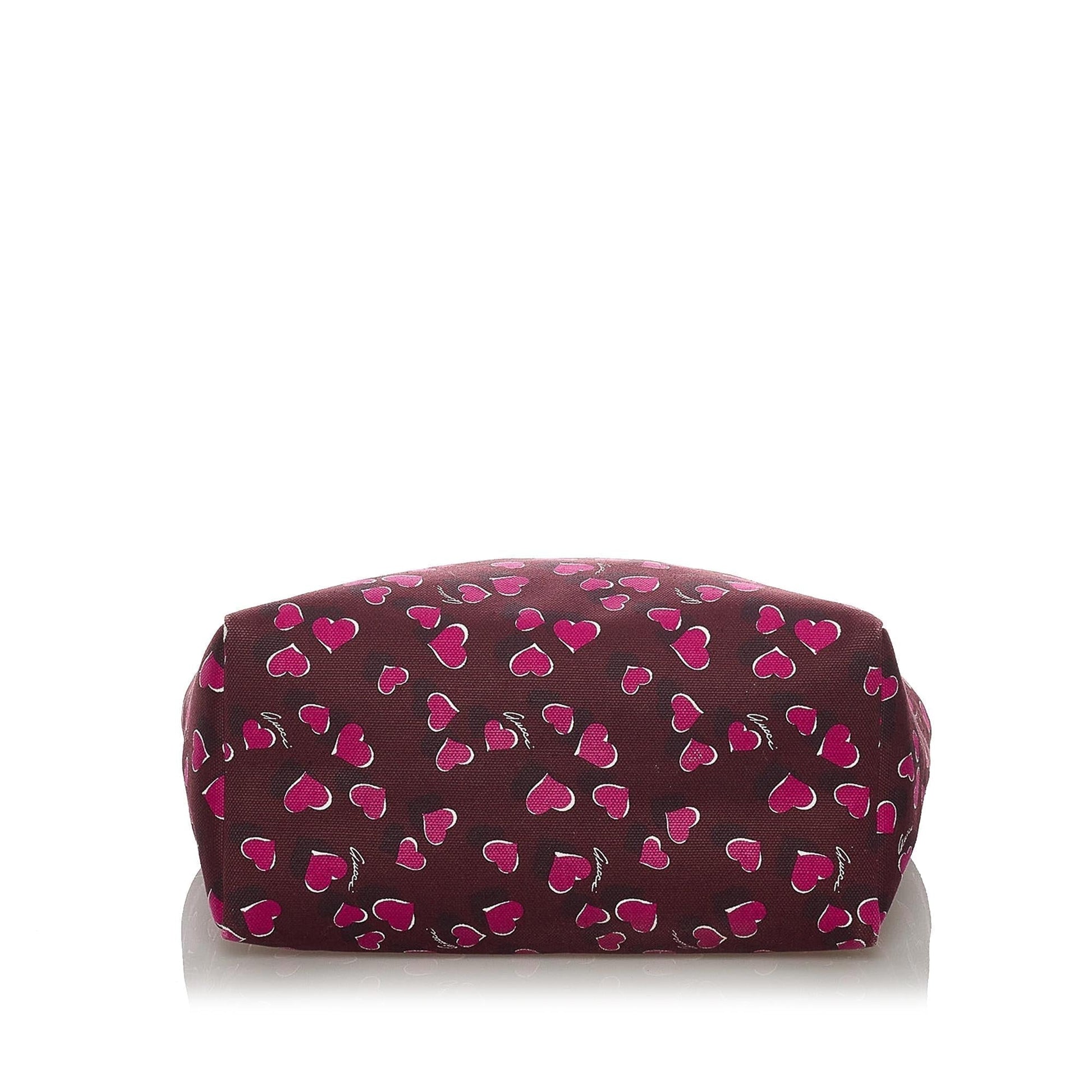 Gucci Canvas Heartbeat Tote Bag - Handbags - 4