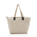 Gucci Canvas Museo Tote - Handbags - 3